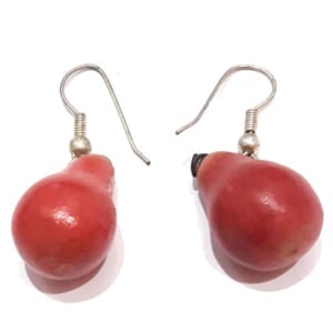 Øredobber - pære i porselen