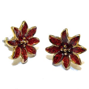 Ørestuds med julestjernemotiv