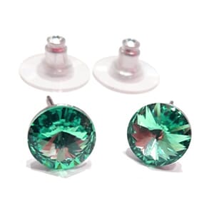 Ørestuds med 8 mm Swarovski-krystaller
