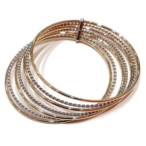 Armbånd med 7 ringer