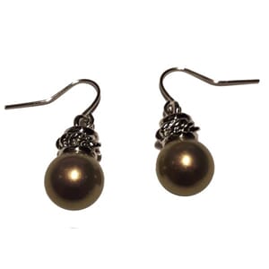 Øredobber med perler