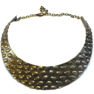 Halsklave med boblestruktur