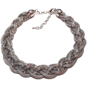 Flettet halssmykke