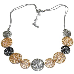 Halssmykke med rondeller