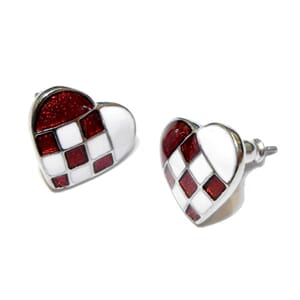 Ørestuds med julekurv motiv