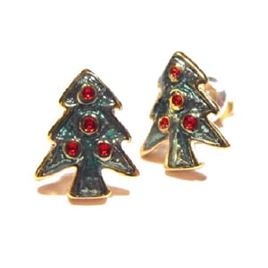Ørestuds med juletremotiv