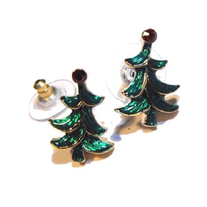 Ørestuds med juletremotiv