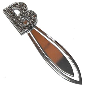 Bokmerke med B-motiv