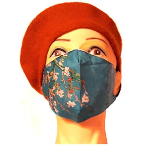 Munnbind med kunstmotiv