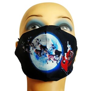 Munnbind med jule-motiv