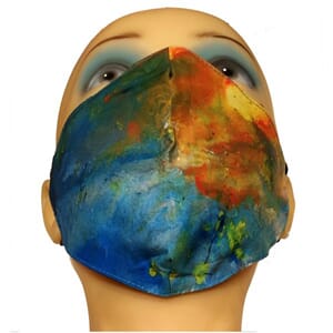 Munnbind med kunstmotiv