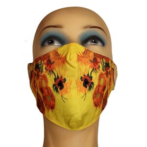 Munnbind med kunst-motiv