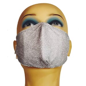 Munnbind i sølv-stoff