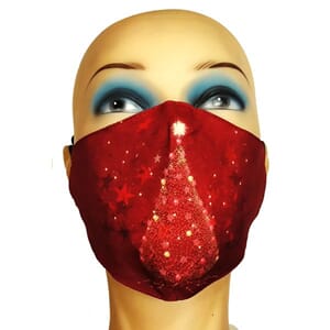 Munnbind med jule-motiv