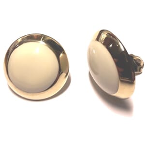 Øreclips med emalje