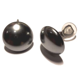 Øreclips med kunstperler