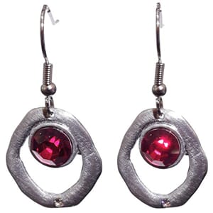 Øredobber med Swarovski krystaller