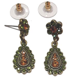 Øredobber med Swarovskikrystaller