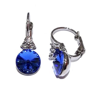 Øredobber med Swarovski krystaller