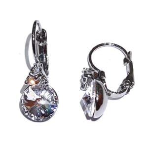 Øredobber med Swarovski krystaller