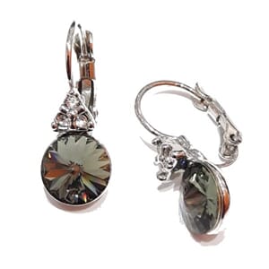 Øredobber med Swarovski krystaller