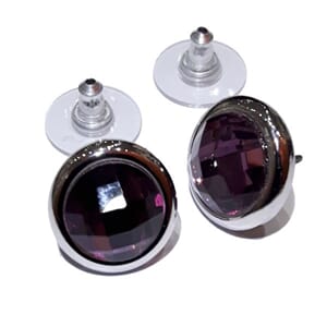 Ørestuds med Swarovski-krystaller