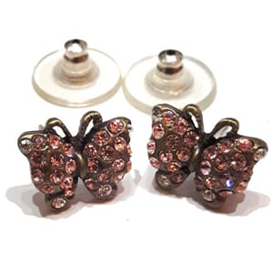 Ørestuds med sommerfuglmotiv