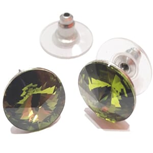 Ørestuds med 12 mm Swarovski-krystaller