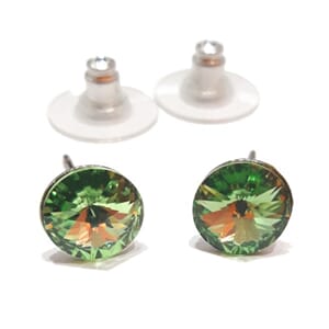 Ørestuds med 8 mm Swarovski-krystaller