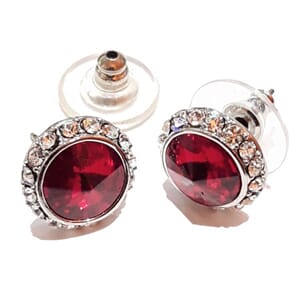 Ørestuds med Swarovski-krystaller