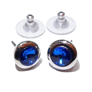 Ørestuds med Swarovski-krystaller