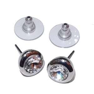 Ørestuds med Swarovski-krystaller