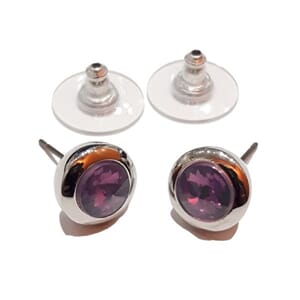 Ørestuds med Swarovski-krystaller