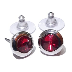 Ørestuds med Swarovski-krystaller