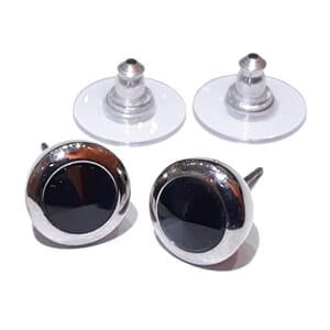 Ørestuds med Swarovski-krystaller