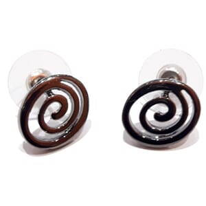 Ørestuds med spiralmotiv