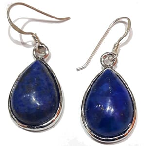 Øredobber med lapis lazuli