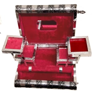 Smykkeskrin med mange rom