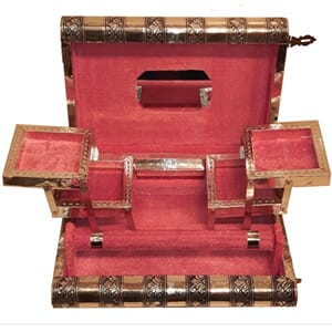 Smykkeskrin med mange rom