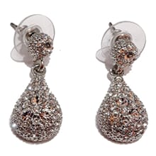 Øredobber med strass