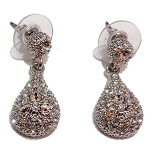 Øredobber med Swarovski krystaller