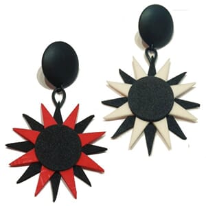 80-talls øredobber i skumplast