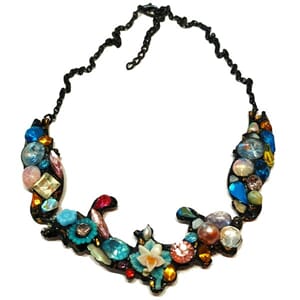 Vintage designer -halssmykke fra 80-tallet