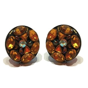 Vintage designer-ørstuds fra 80-tallet