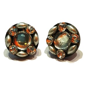 Vintage designer-ørestuds fra 80- tallet