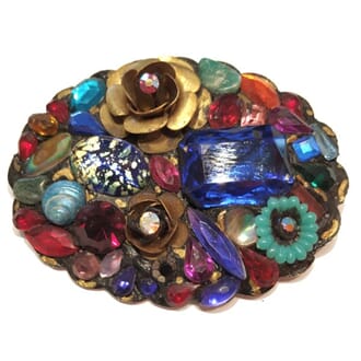 Vintage designer-brosje fra 80-tallet