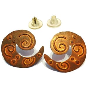 Vintage designer-ørestuds fra 80- tallet