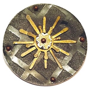 Vintage designer-brosje fra 80-tallet